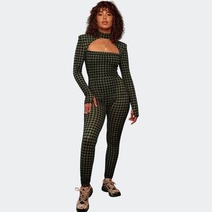 Ivy Park Halls of Ivy Houndstooth Catsuit